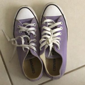 I am selling converse that are purple
